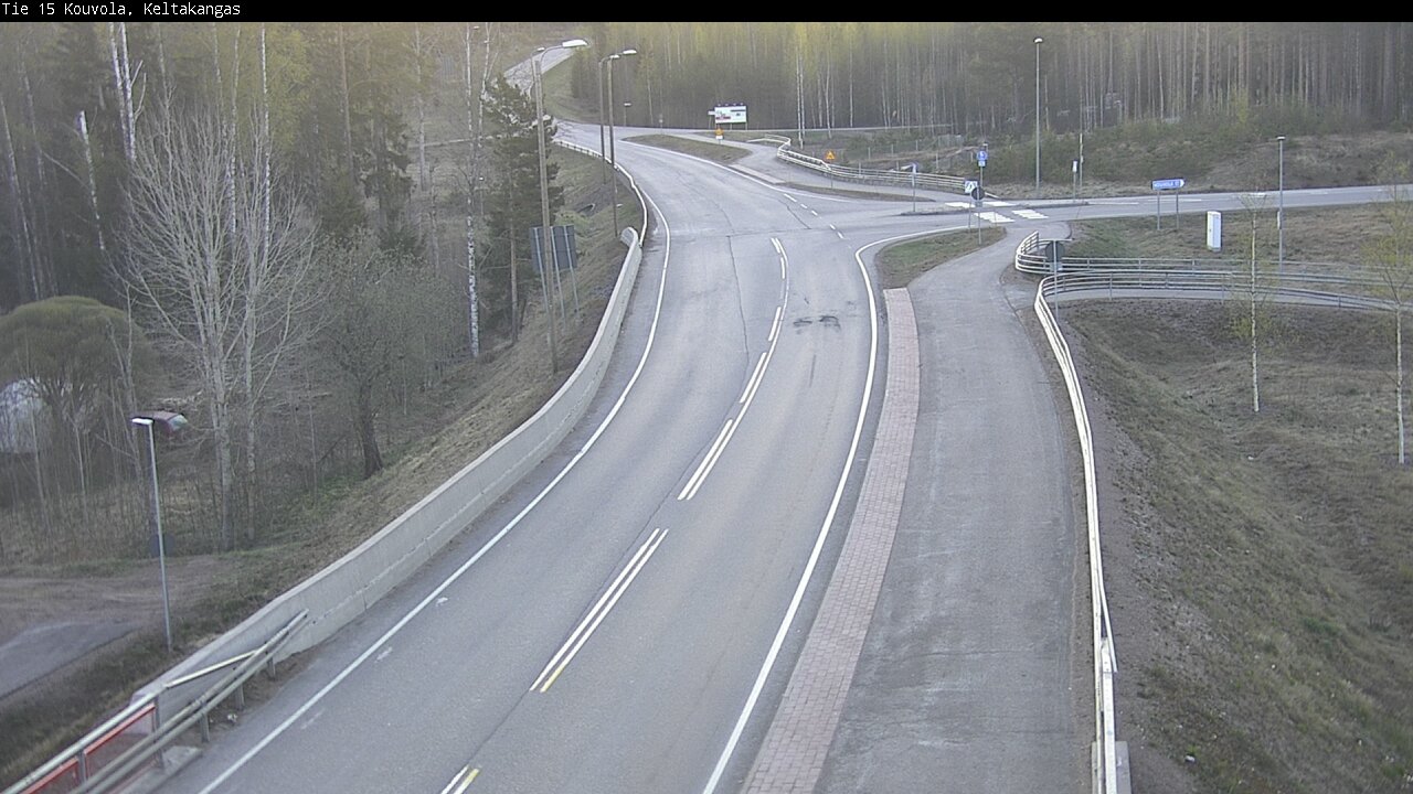 Weather Camera Image Road 15 Kouvola, Keltakangas, Kouvola, Kymenlaakso