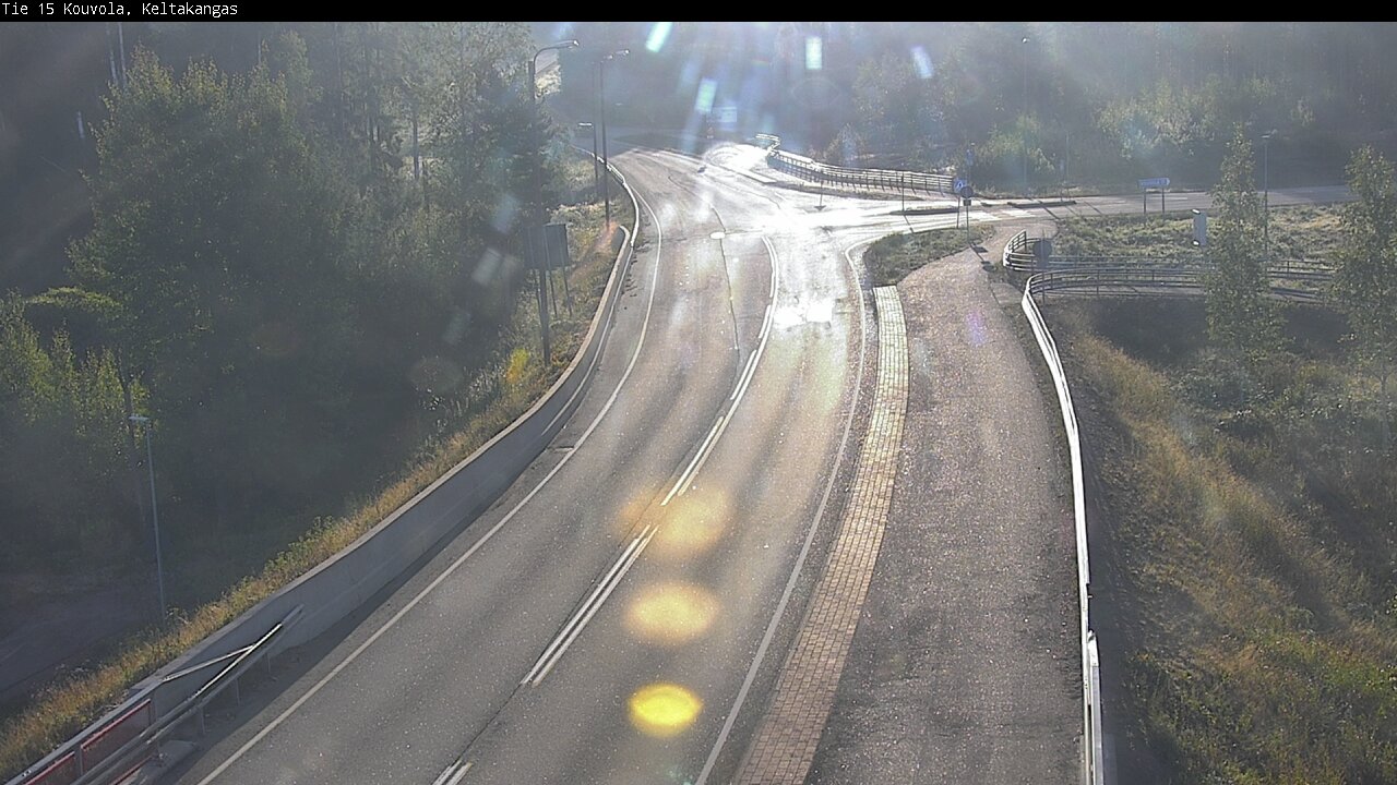 Weather Camera Image Väg 15 Kouvola, Keltakangas, Kouvola, Kymenlaakso