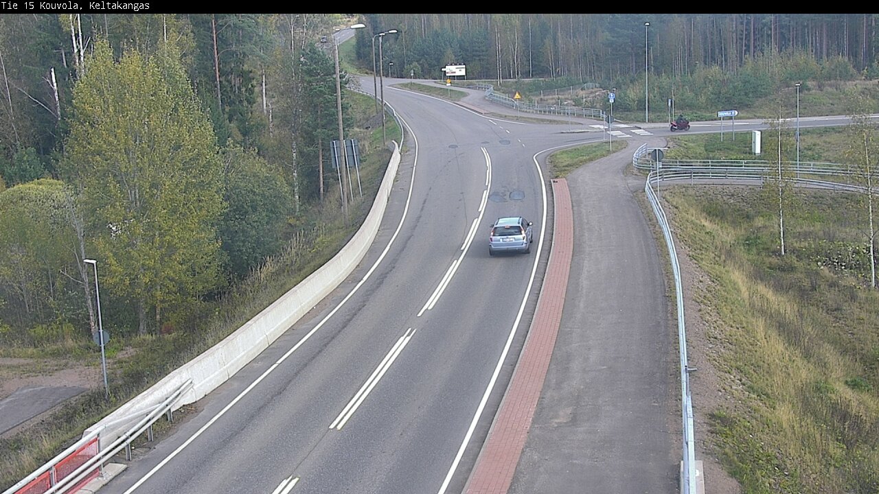 Weather Camera Image Road 15 Kouvola, Keltakangas, Kouvola, Kymenlaakso