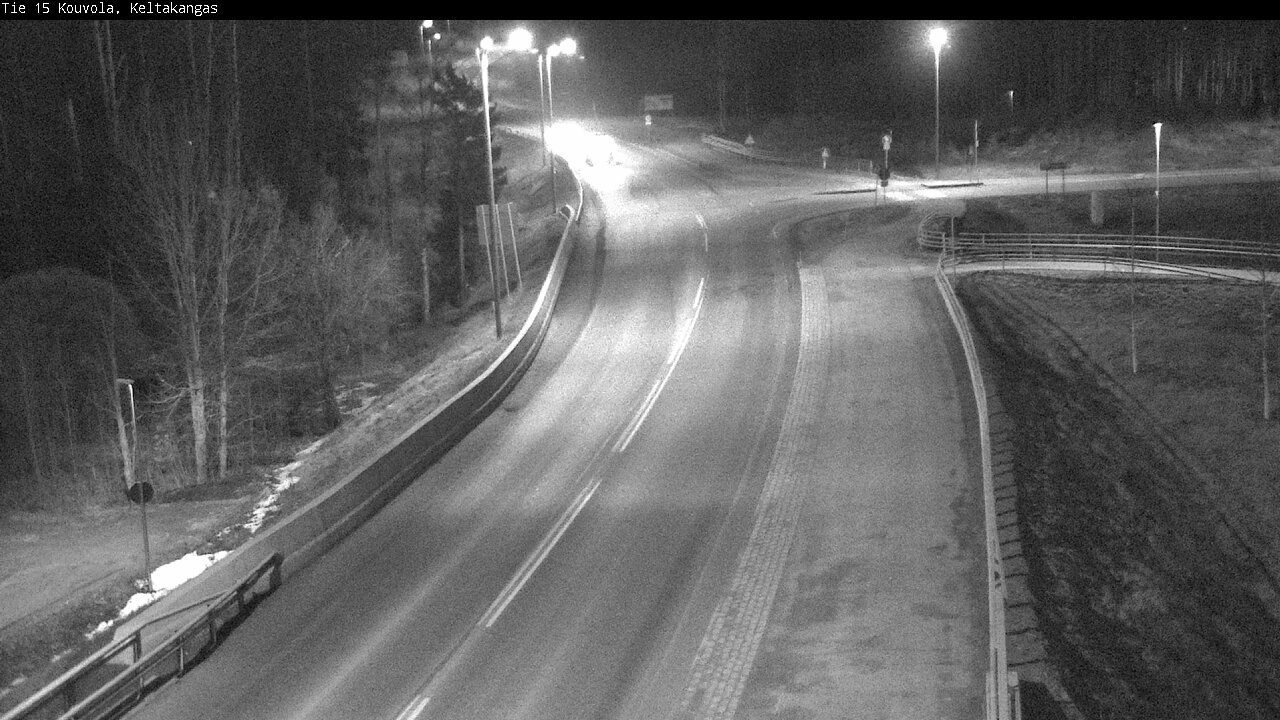 Weather Camera Image Road 15 Kouvola, Keltakangas, Kouvola, Kymenlaakso