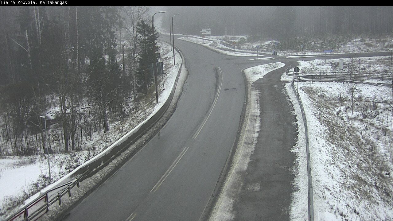 Weather Camera Image Road 15 Kouvola, Keltakangas, Kouvola, Kymenlaakso