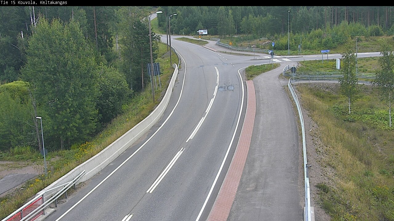 Weather Camera Image Väg 15 Kouvola, Keltakangas, Kouvola, Kymenlaakso