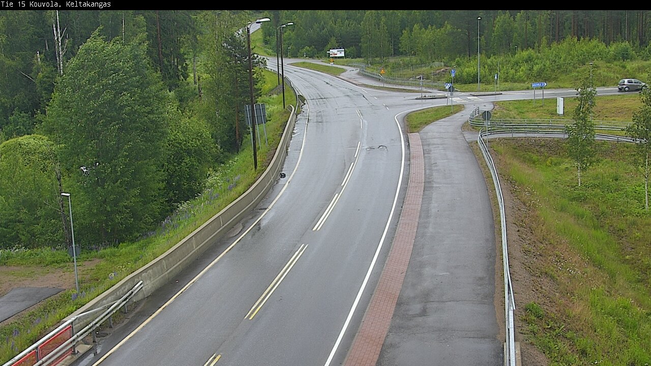 Weather Camera Image Väg 15 Kouvola, Keltakangas, Kouvola, Kymenlaakso