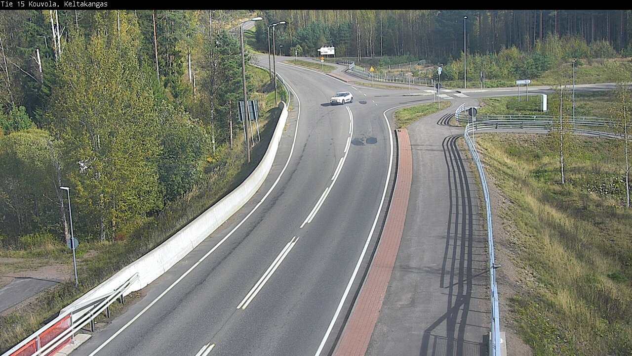 Weather Camera Image Road 15 Kouvola, Keltakangas, Kouvola, Kymenlaakso