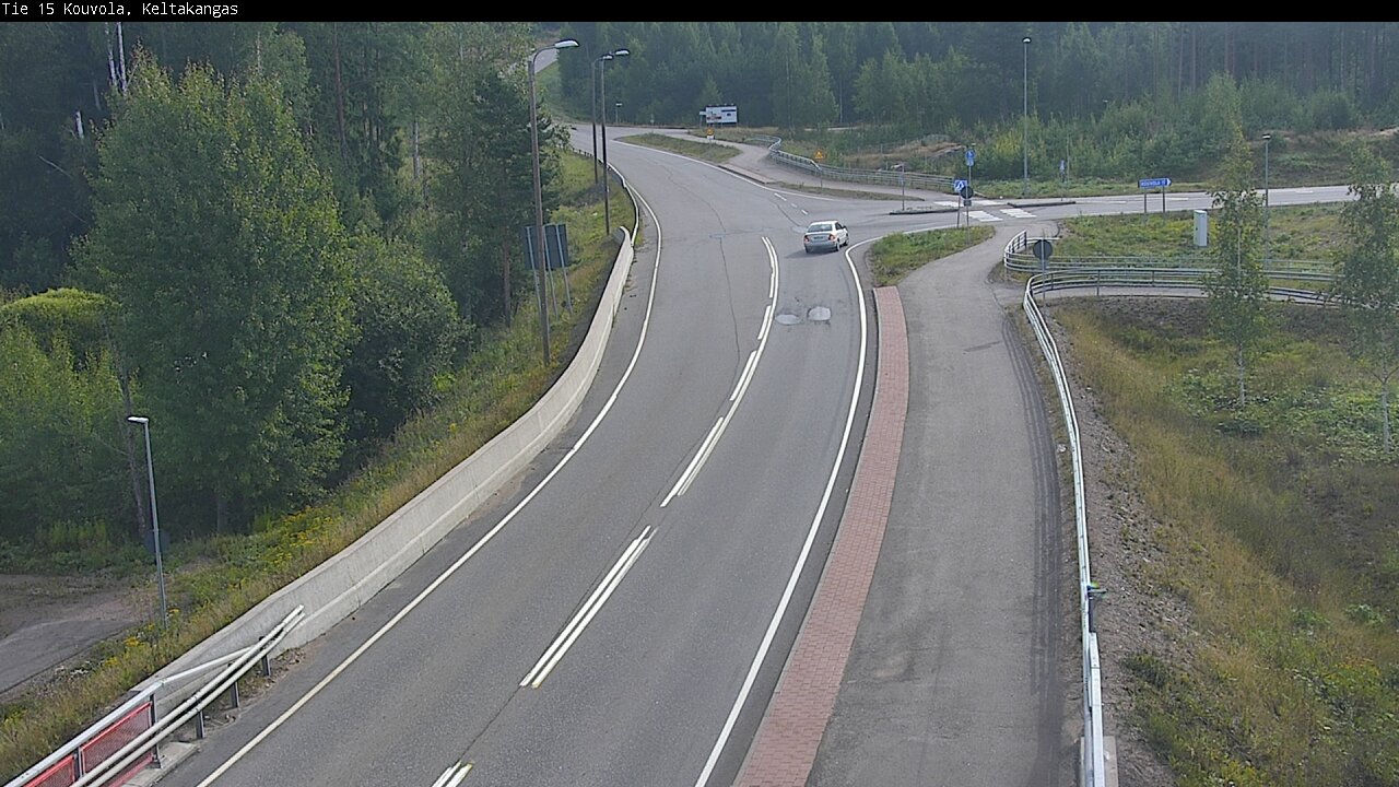 Weather Camera Image Väg 15 Kouvola, Keltakangas, Kouvola, Kymenlaakso