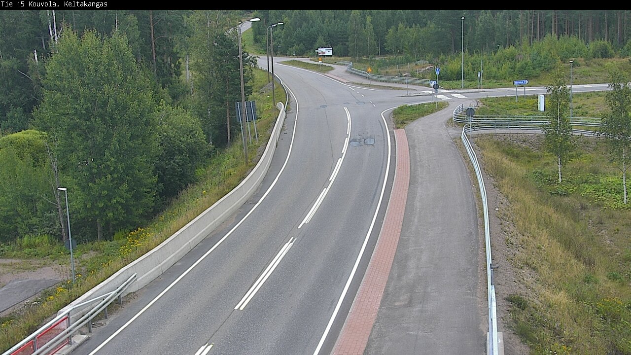 Weather Camera Image Väg 15 Kouvola, Keltakangas, Kouvola, Kymenlaakso