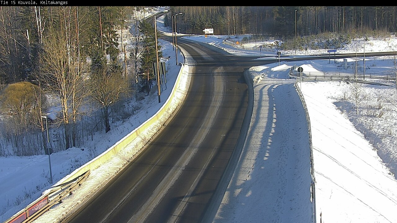 Weather Camera Image Road 15 Kouvola, Keltakangas, Kouvola, Kymenlaakso