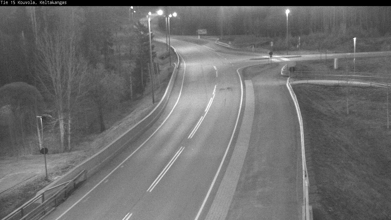 Weather Camera Image Road 15 Kouvola, Keltakangas, Kouvola, Kymenlaakso