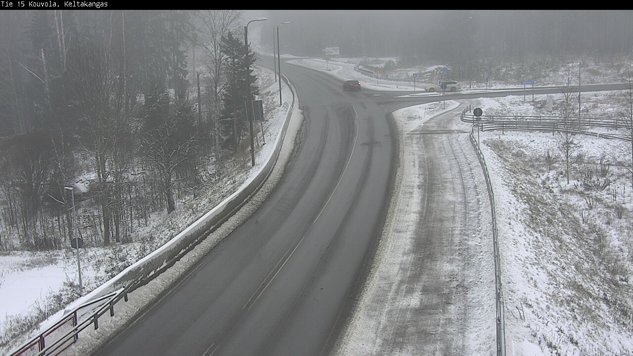 Weather Camera Image Road 15 Kouvola, Keltakangas, Kouvola, Kymenlaakso