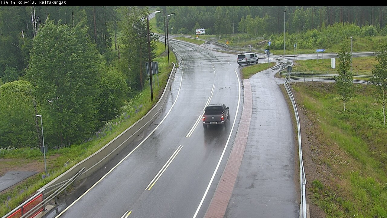 Weather Camera Image Road 15 Kouvola, Keltakangas, Kouvola, Kymenlaakso