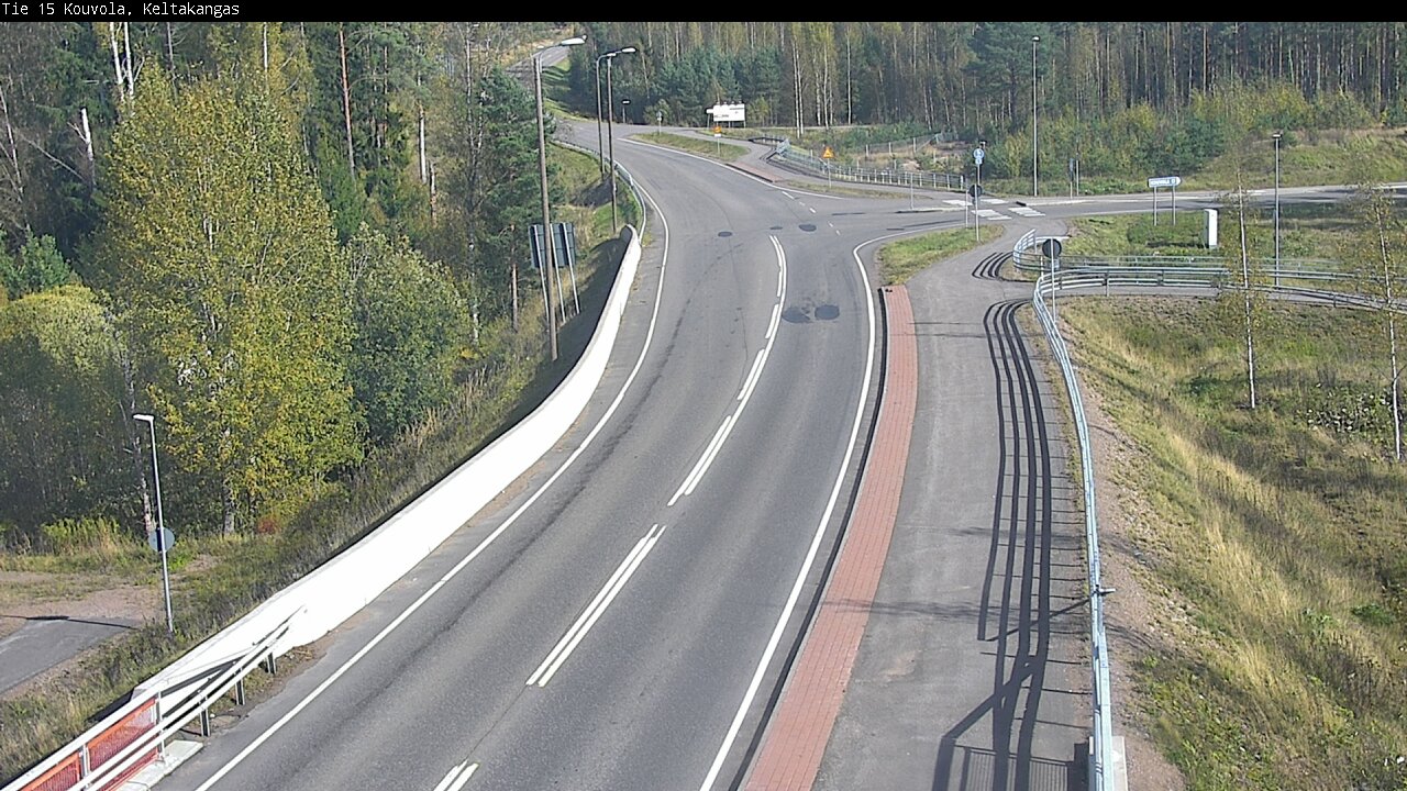 Weather Camera Image Road 15 Kouvola, Keltakangas, Kouvola, Kymenlaakso