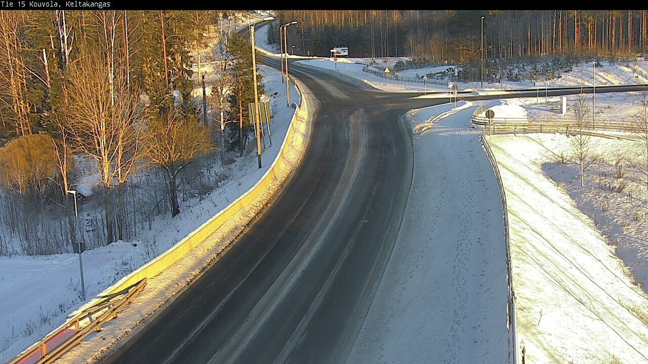 Weather Camera Image Road 15 Kouvola, Keltakangas, Kouvola, Kymenlaakso