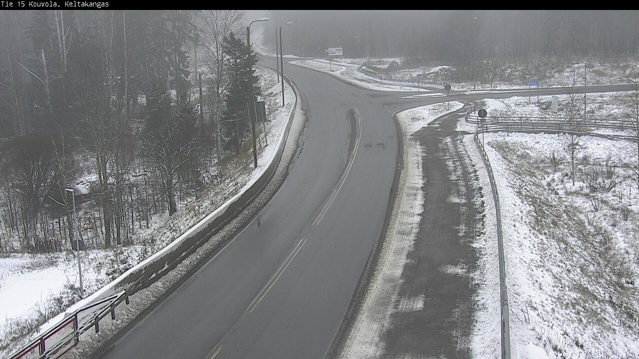 Weather Camera Image Road 15 Kouvola, Keltakangas, Kouvola, Kymenlaakso