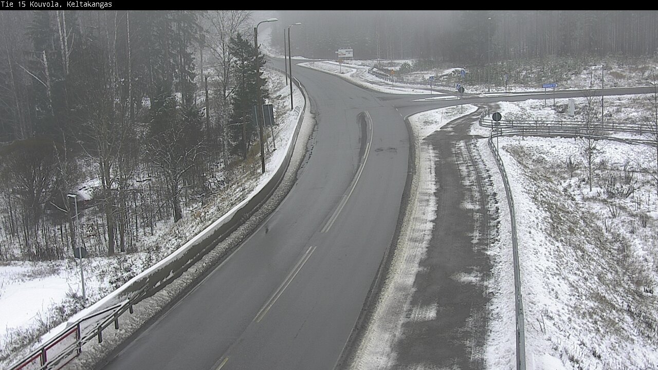 Weather Camera Image Road 15 Kouvola, Keltakangas, Kouvola, Kymenlaakso