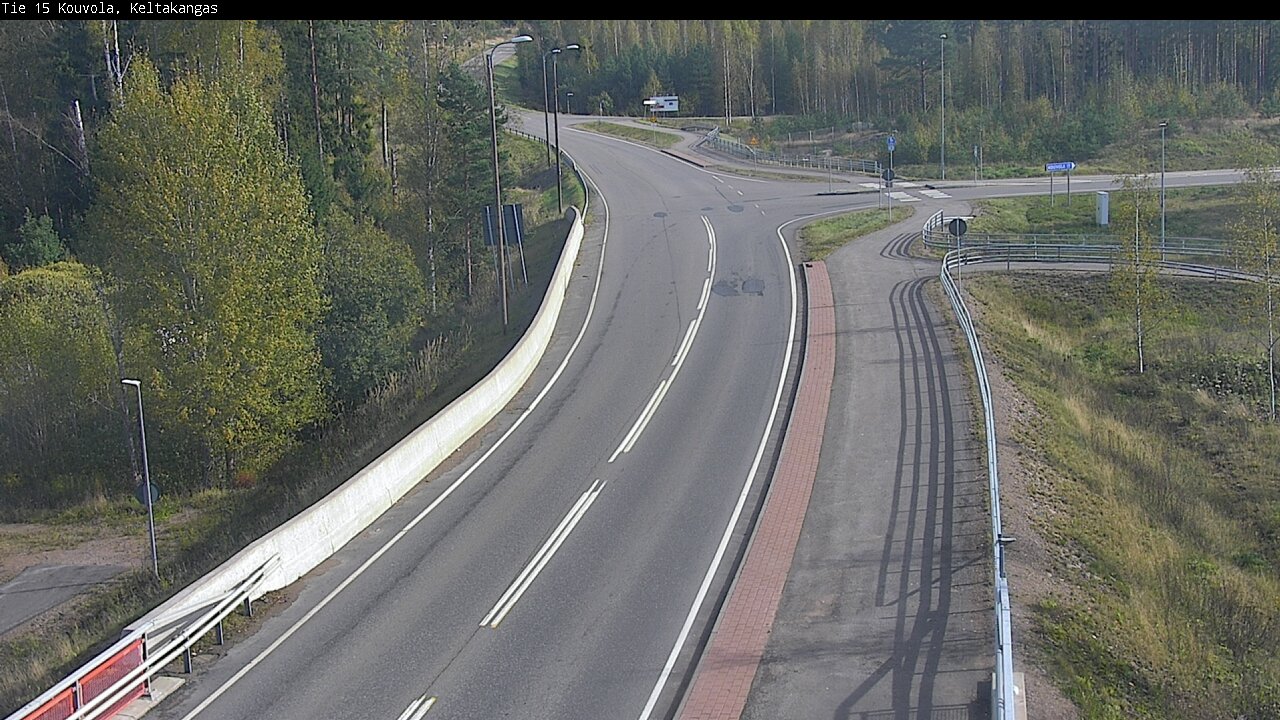 Weather Camera Image Road 15 Kouvola, Keltakangas, Kouvola, Kymenlaakso