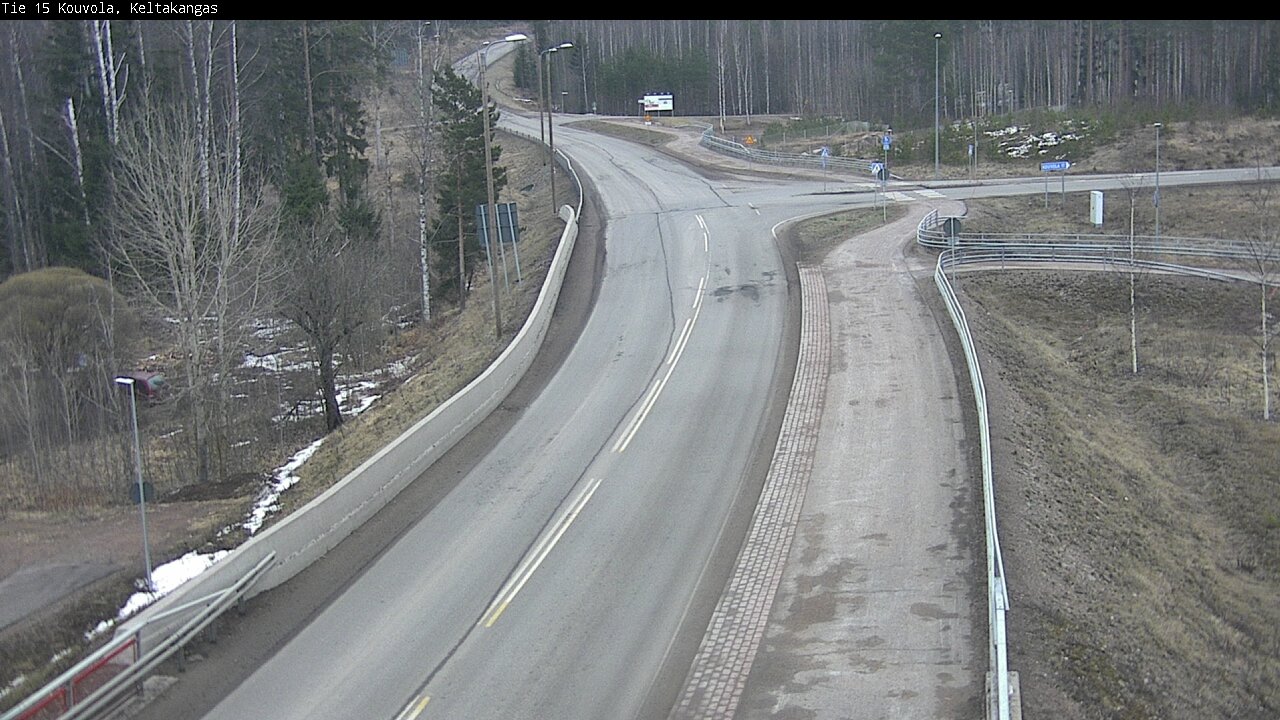 Weather Camera Image Road 15 Kouvola, Keltakangas, Kouvola, Kymenlaakso
