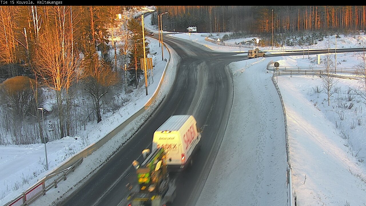 Weather Camera Image Road 15 Kouvola, Keltakangas, Kouvola, Kymenlaakso