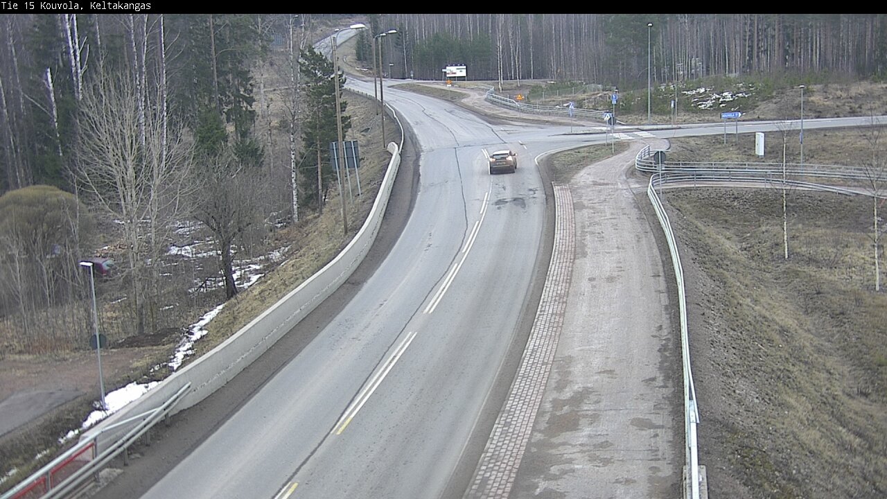 Weather Camera Image Road 15 Kouvola, Keltakangas, Kouvola, Kymenlaakso
