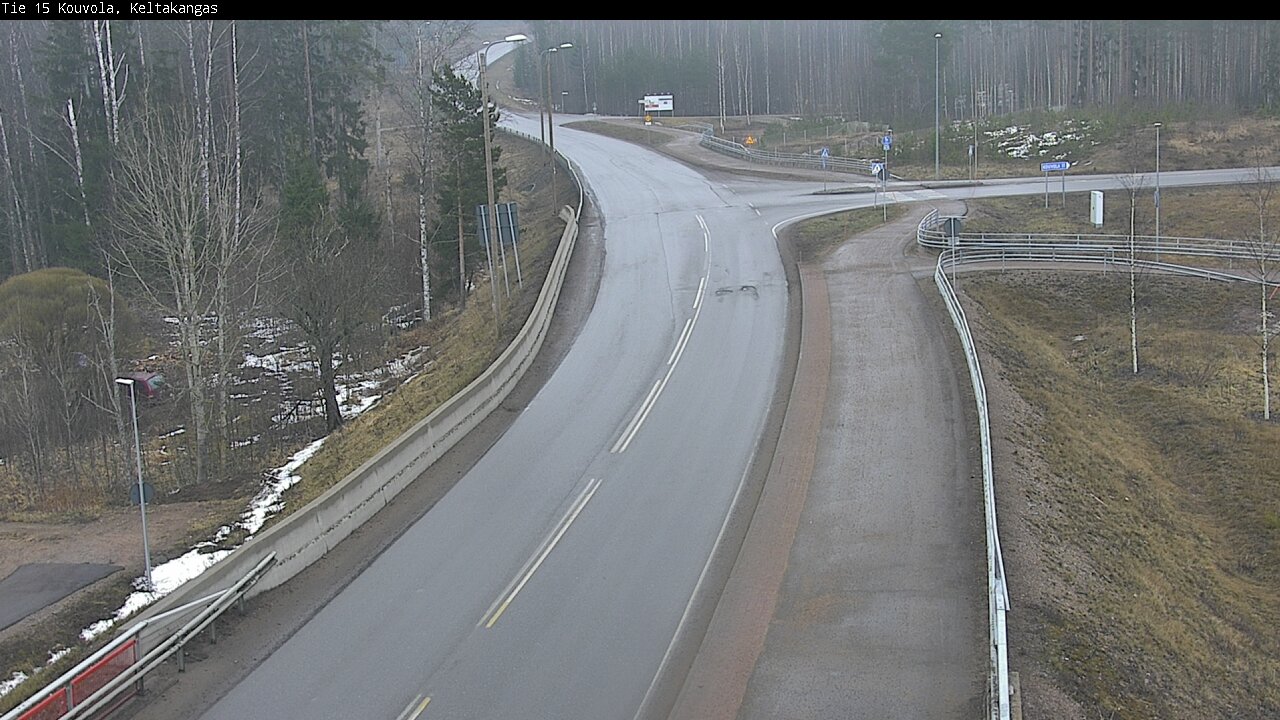 Weather Camera Image Road 15 Kouvola, Keltakangas, Kouvola, Kymenlaakso