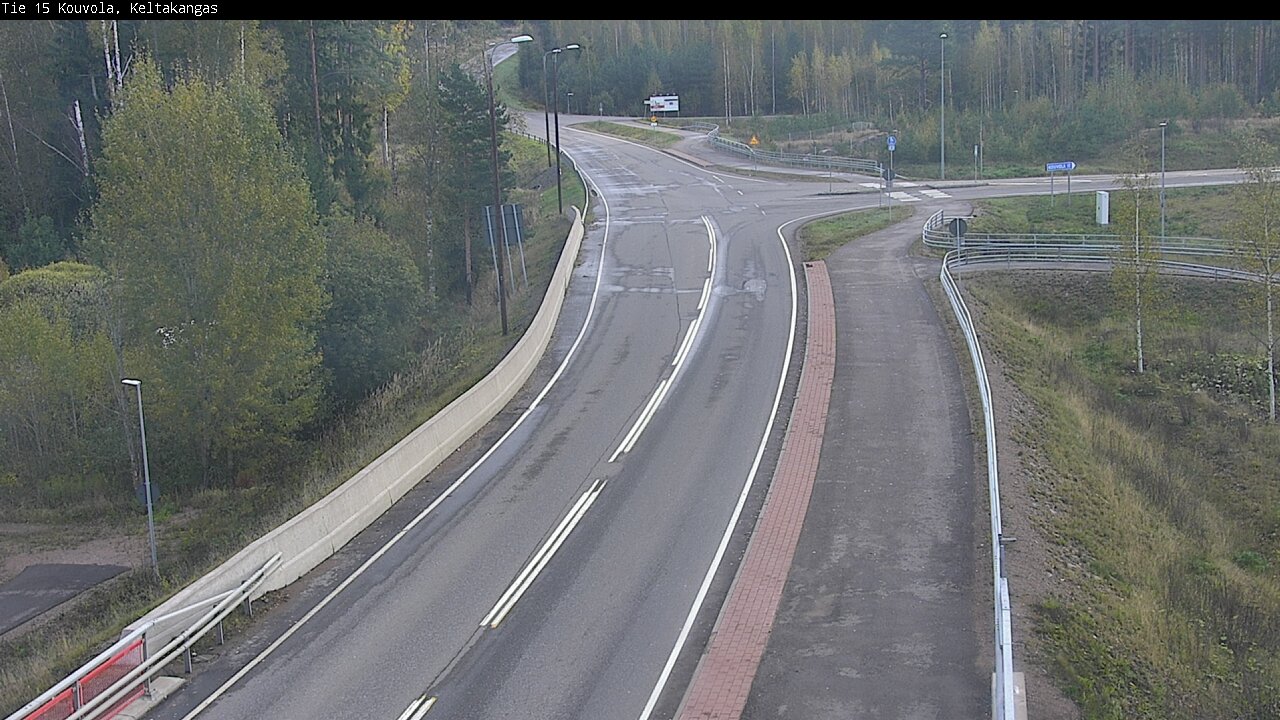 Weather Camera Image Road 15 Kouvola, Keltakangas, Kouvola, Kymenlaakso