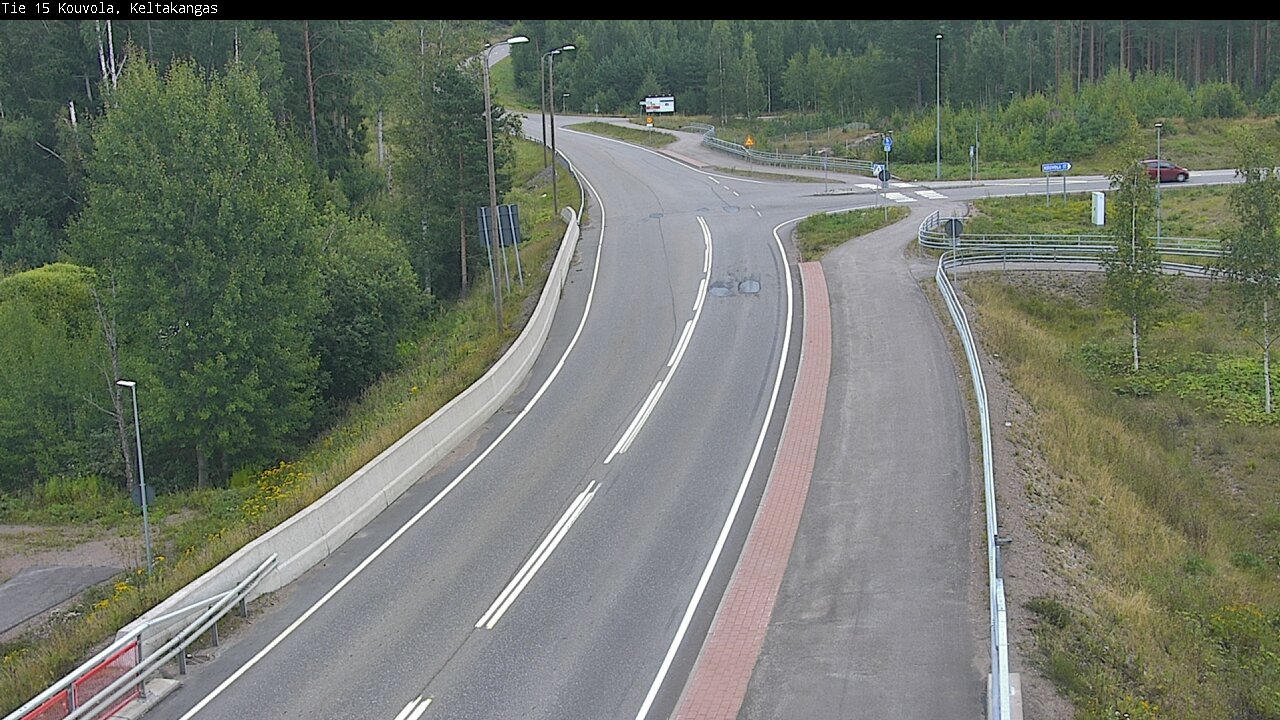 Weather Camera Image Väg 15 Kouvola, Keltakangas, Kouvola, Kymenlaakso