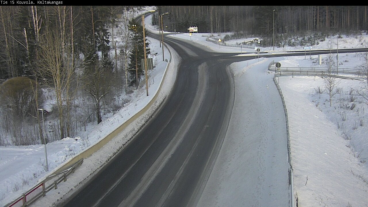 Weather Camera Image Road 15 Kouvola, Keltakangas, Kouvola, Kymenlaakso
