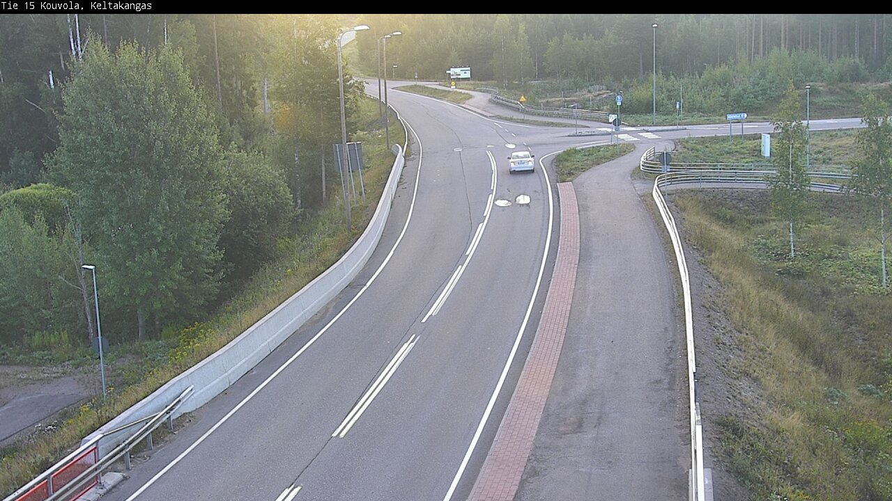 Weather Camera Image Väg 15 Kouvola, Keltakangas, Kouvola, Kymenlaakso