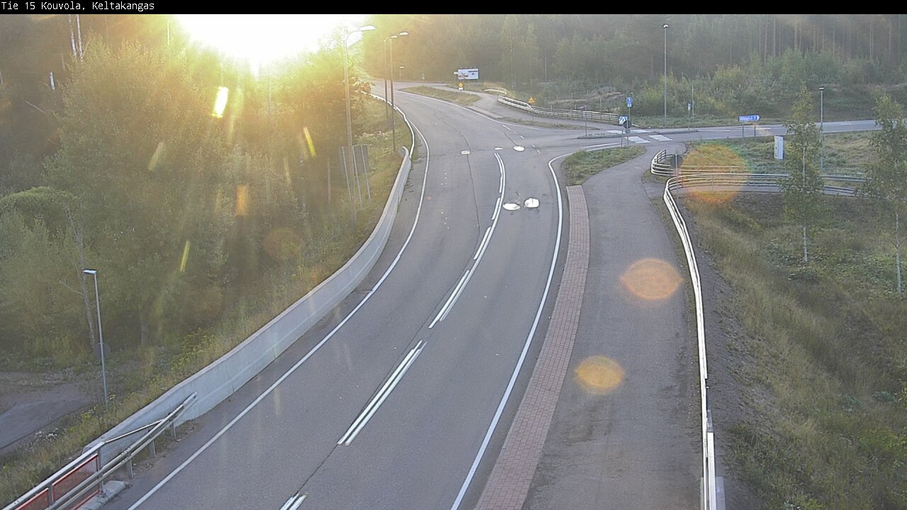 Weather Camera Image Väg 15 Kouvola, Keltakangas, Kouvola, Kymenlaakso