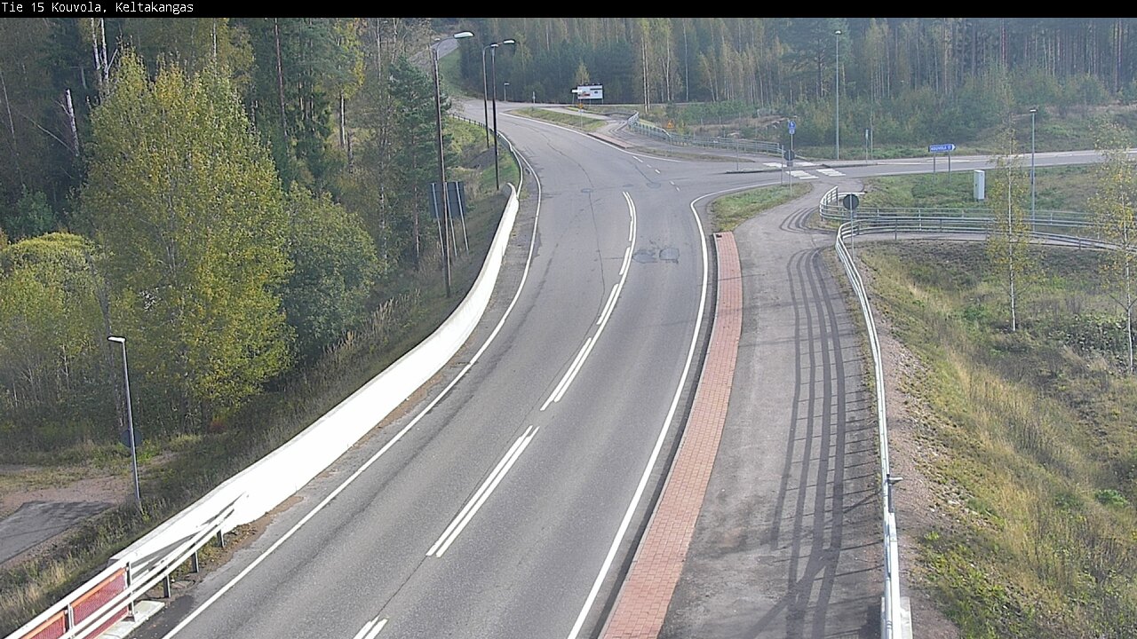 Weather Camera Image Road 15 Kouvola, Keltakangas, Kouvola, Kymenlaakso
