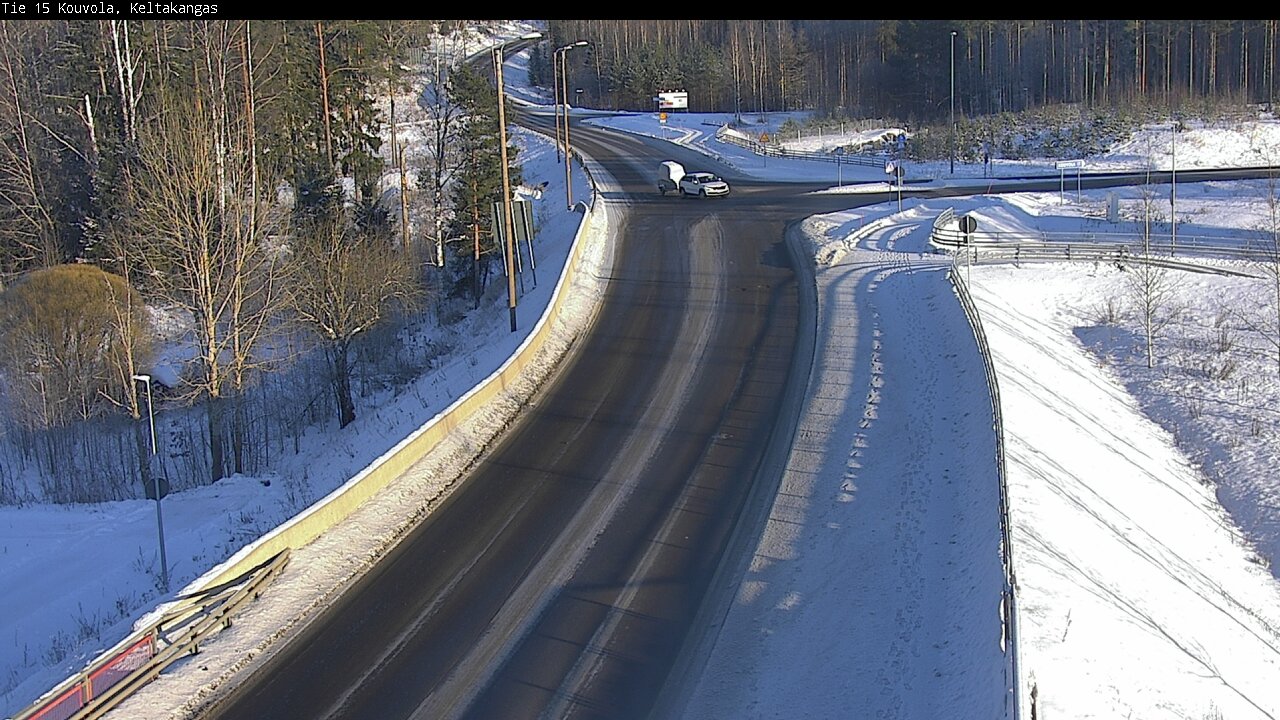 Weather Camera Image Road 15 Kouvola, Keltakangas, Kouvola, Kymenlaakso