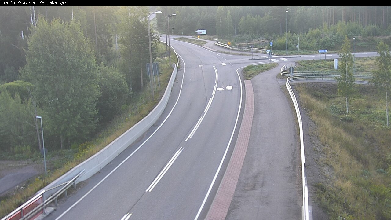 Weather Camera Image Väg 15 Kouvola, Keltakangas, Kouvola, Kymenlaakso