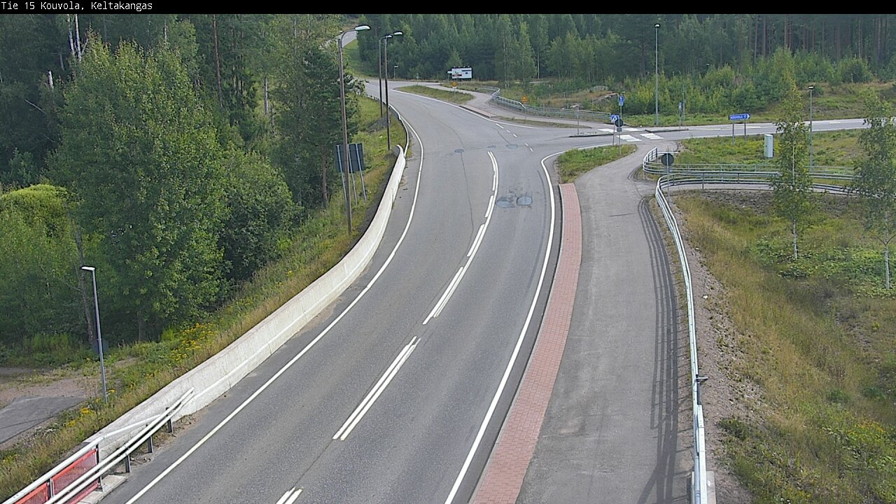 Weather Camera Image Väg 15 Kouvola, Keltakangas, Kouvola, Kymenlaakso