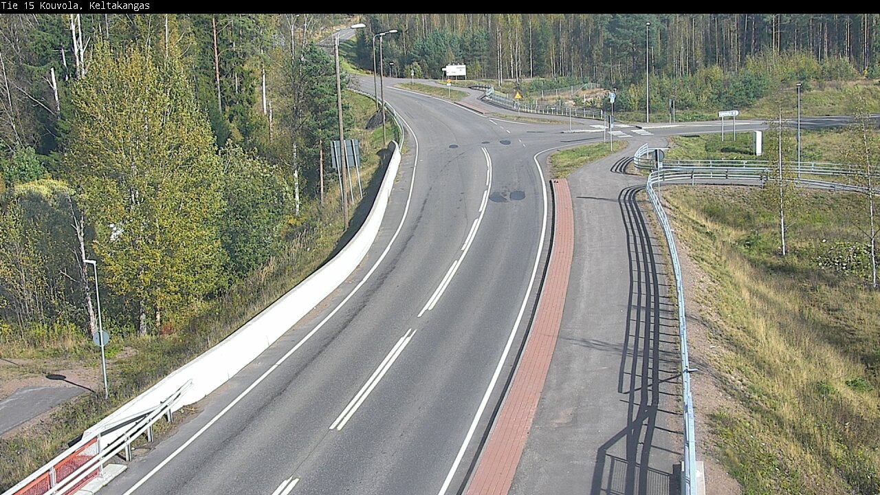 Weather Camera Image Road 15 Kouvola, Keltakangas, Kouvola, Kymenlaakso