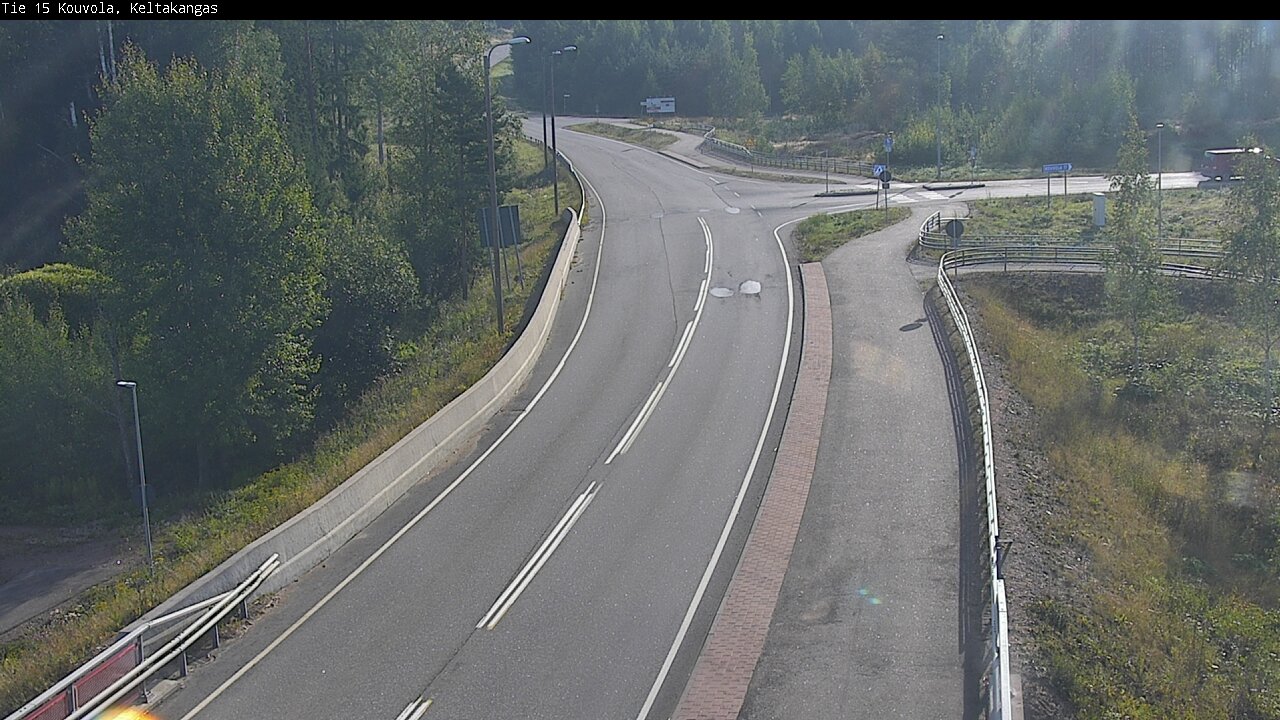 Weather Camera Image Väg 15 Kouvola, Keltakangas, Kouvola, Kymenlaakso