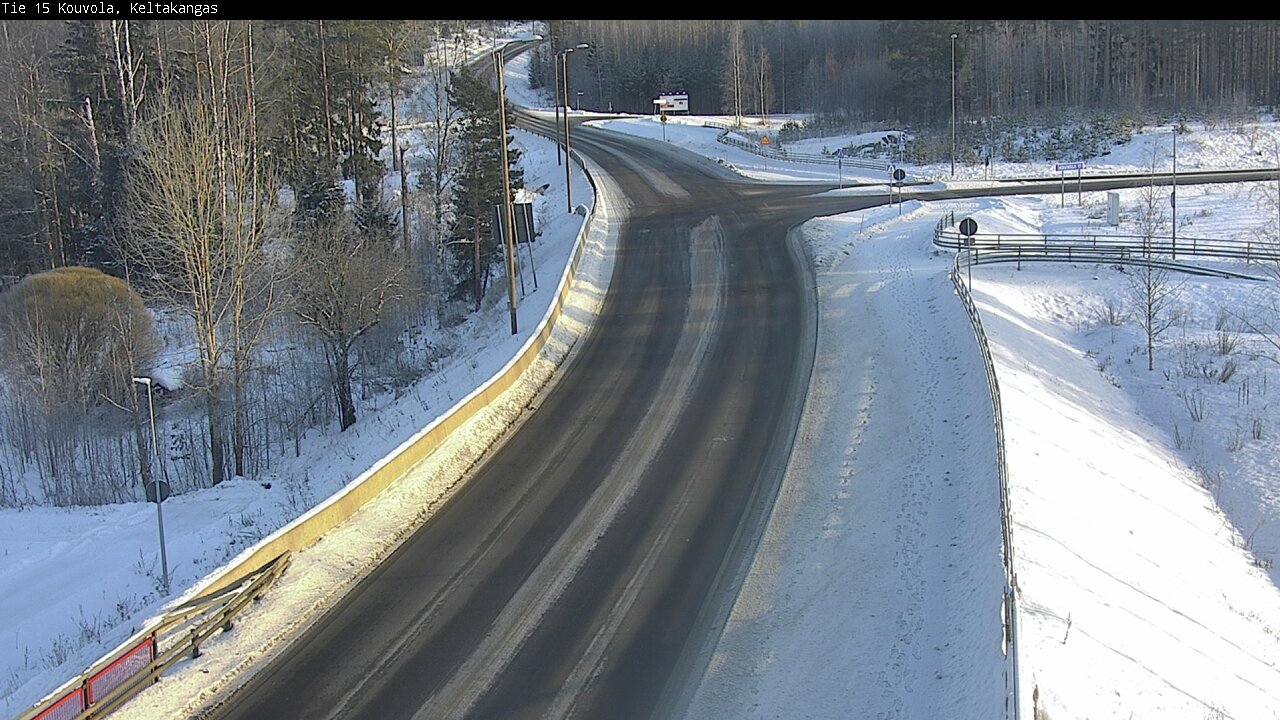 Weather Camera Image Road 15 Kouvola, Keltakangas, Kouvola, Kymenlaakso