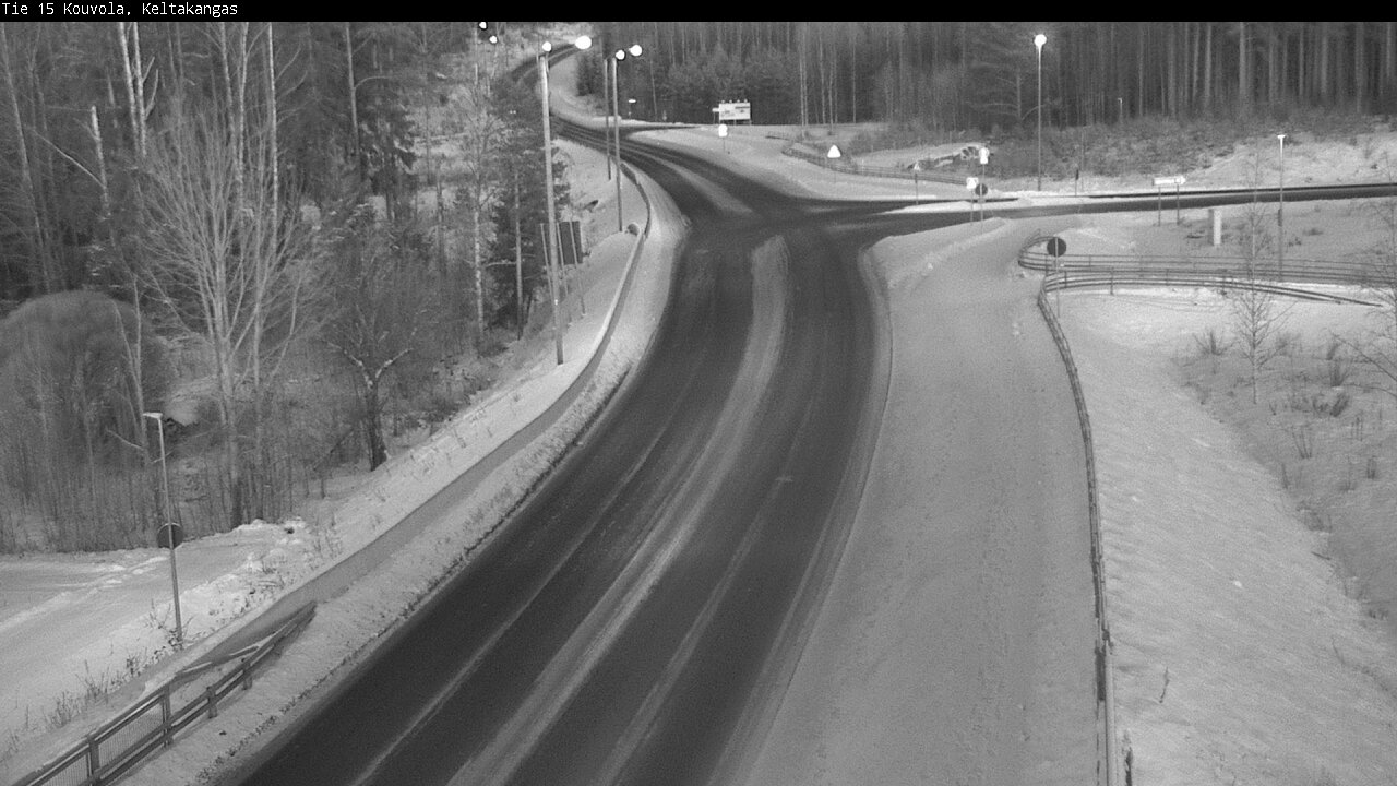 Weather Camera Image Road 15 Kouvola, Keltakangas, Kouvola, Kymenlaakso