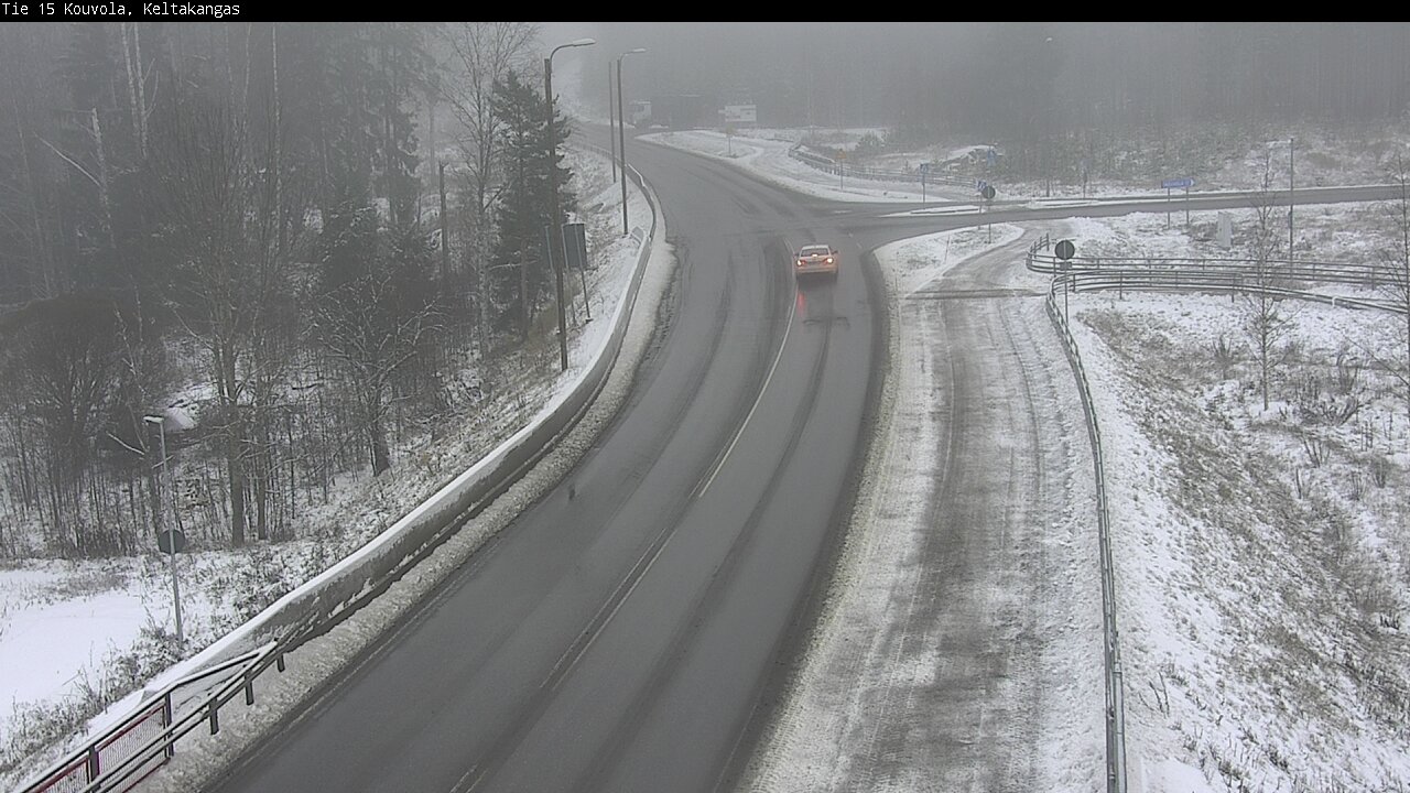 Weather Camera Image Road 15 Kouvola, Keltakangas, Kouvola, Kymenlaakso