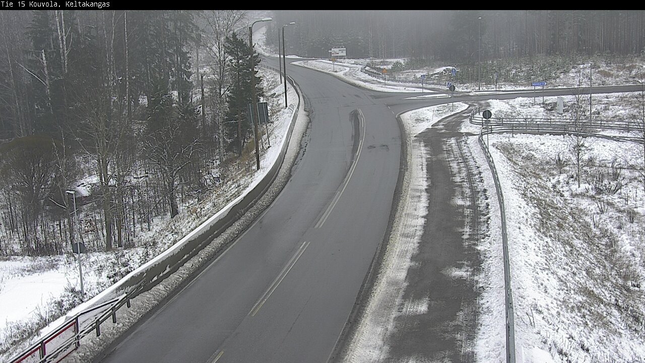 Weather Camera Image Road 15 Kouvola, Keltakangas, Kouvola, Kymenlaakso