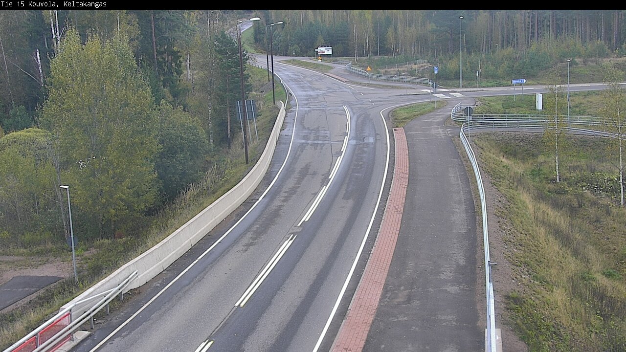 Weather Camera Image Road 15 Kouvola, Keltakangas, Kouvola, Kymenlaakso
