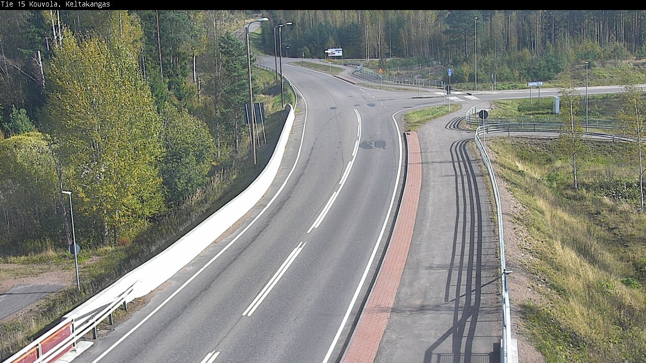 Weather Camera Image Road 15 Kouvola, Keltakangas, Kouvola, Kymenlaakso