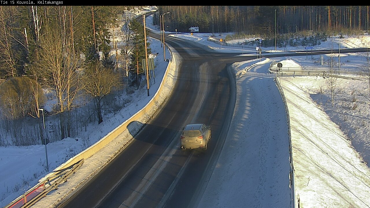 Weather Camera Image Road 15 Kouvola, Keltakangas, Kouvola, Kymenlaakso