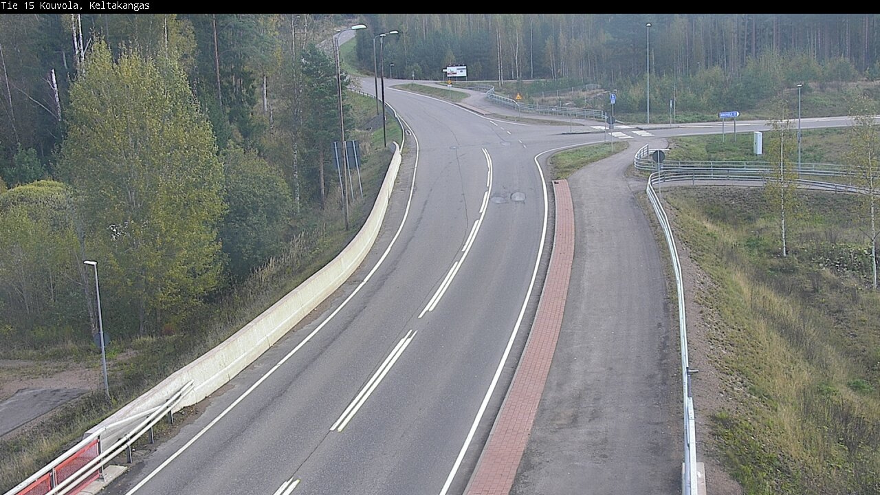 Weather Camera Image Road 15 Kouvola, Keltakangas, Kouvola, Kymenlaakso