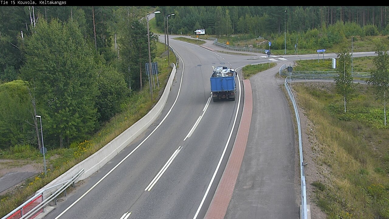 Weather Camera Image Road 15 Kouvola, Keltakangas, Kouvola, Kymenlaakso