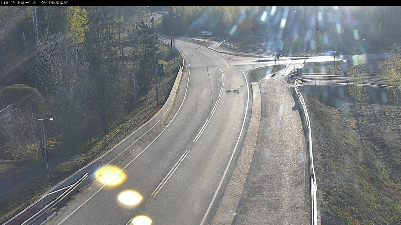 Weather Camera Image Road 15 Kouvola, Keltakangas, Kouvola, Kymenlaakso