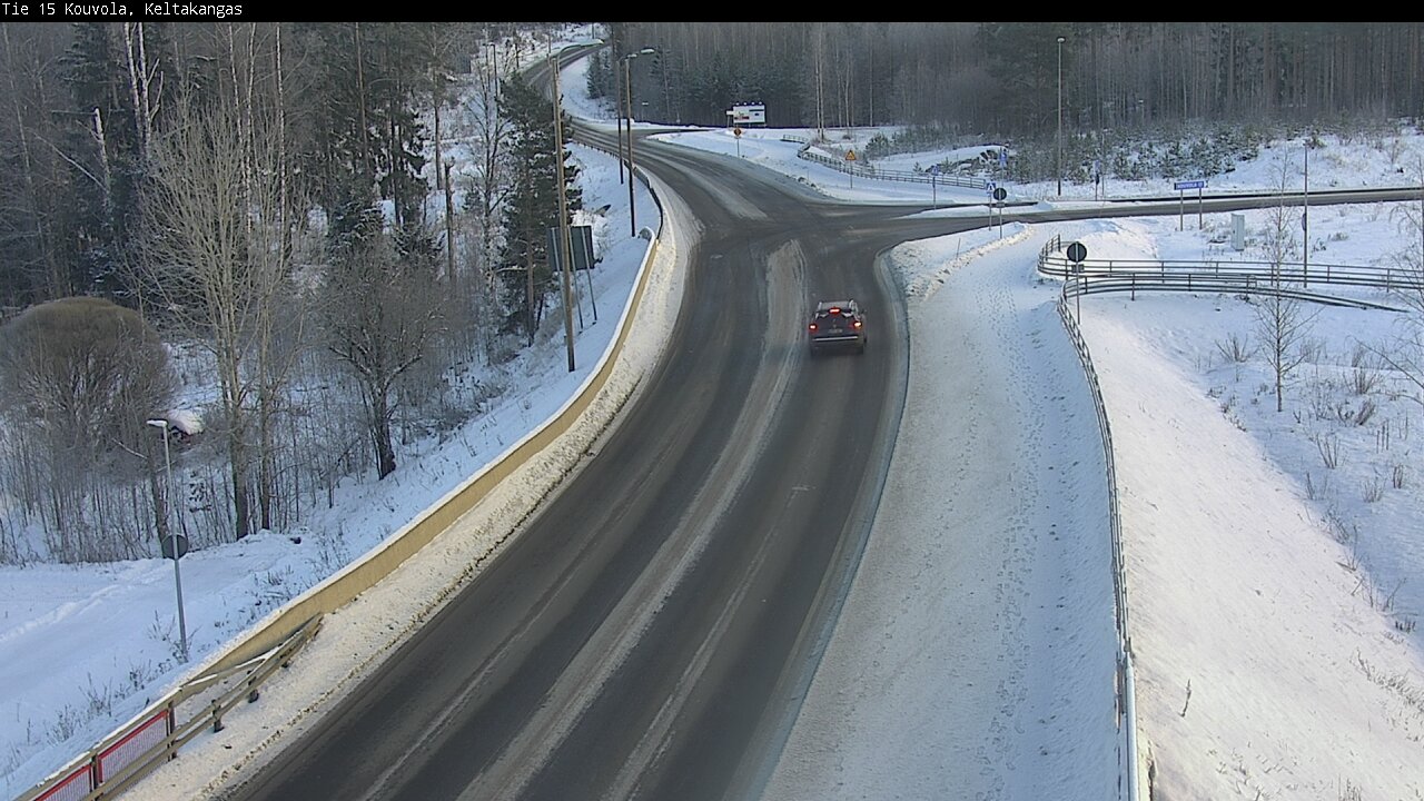 Weather Camera Image Road 15 Kouvola, Keltakangas, Kouvola, Kymenlaakso