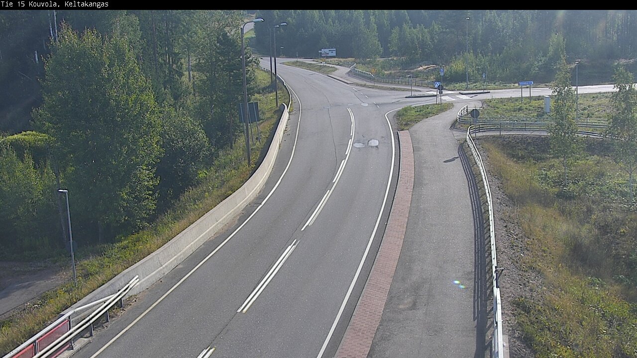 Weather Camera Image Väg 15 Kouvola, Keltakangas, Kouvola, Kymenlaakso