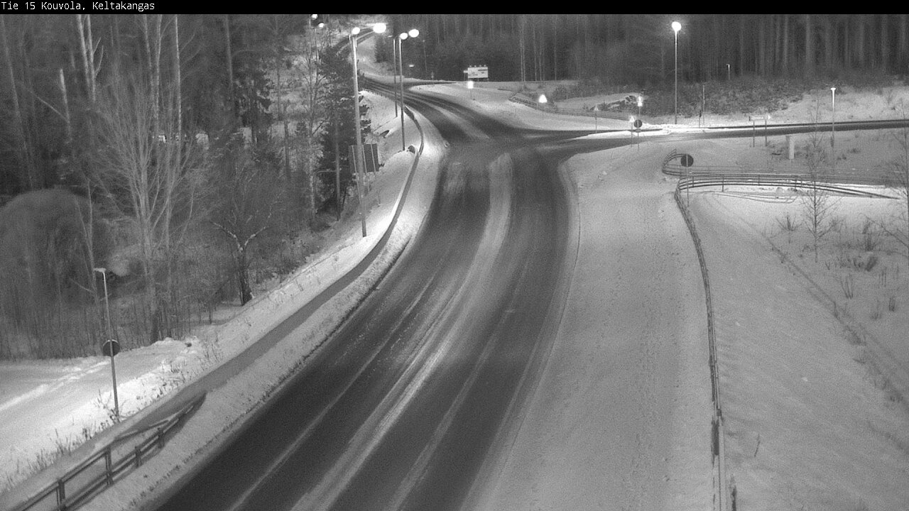Weather Camera Image Road 15 Kouvola, Keltakangas, Kouvola, Kymenlaakso