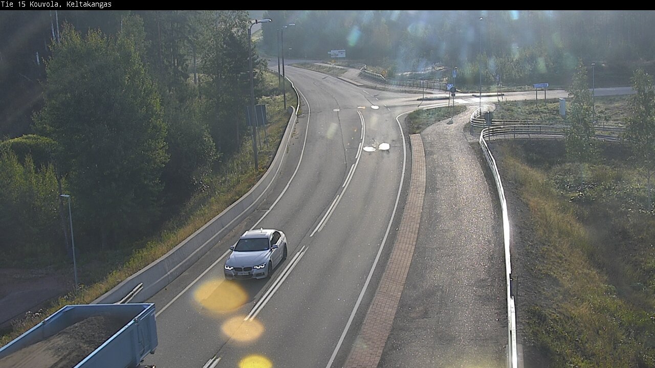 Weather Camera Image Väg 15 Kouvola, Keltakangas, Kouvola, Kymenlaakso