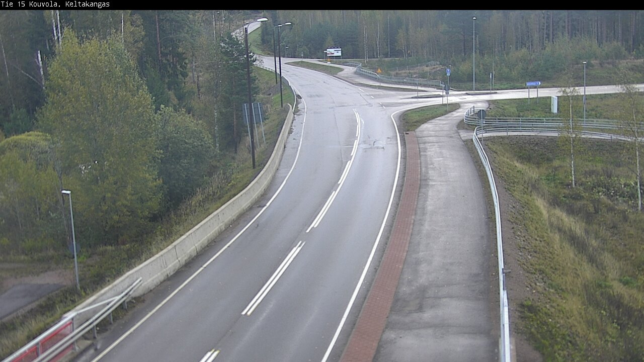 Weather Camera Image Road 15 Kouvola, Keltakangas, Kouvola, Kymenlaakso