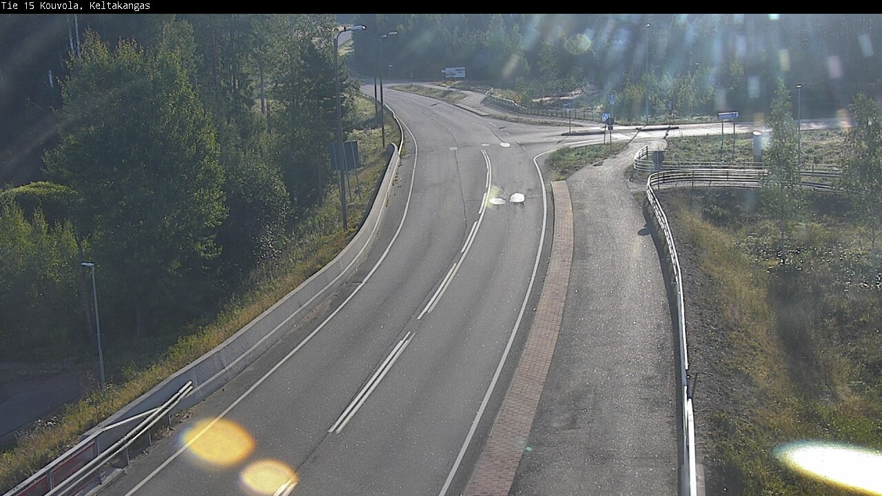 Weather Camera Image Väg 15 Kouvola, Keltakangas, Kouvola, Kymenlaakso